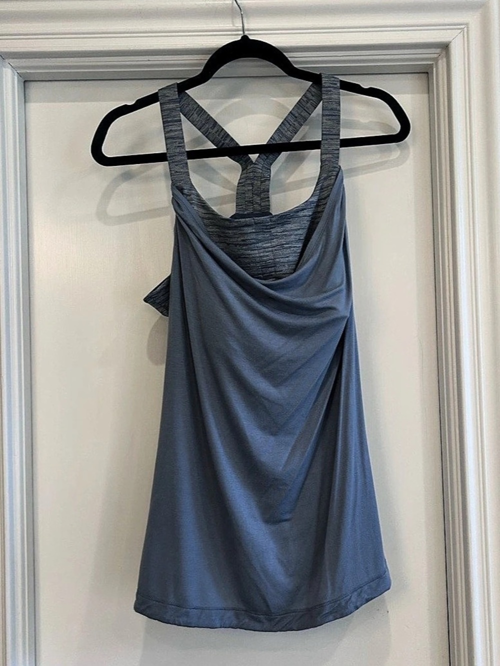 Columbia Draped Athletic Tank with Attached Bralette